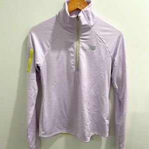 New Balance Women’s Heat Grid Half Zip Pullover Purple size Small
